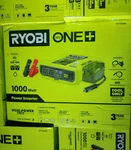Ryobi One+ 1000W Max 12-VOLT Automotive Car Power Inverter 18V Battery Operated. Fixed Price $88.48.