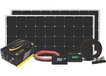 Go Power! Solarelite 400 Watt Kit With IC2000 Inverter Charger For Rvs. Fixed Price $2875.98.