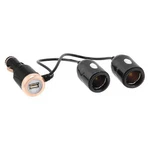 Bell 39254-8 Twin Splitter And Power Port. Fixed Price $14.15.