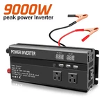 Car Power Inverter 9000W Dc 12V To Ac 110V Pure Sine Wave Solar Converter Type-c. Fixed Price $83.99.