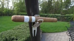 Magnetic Golf Cigar Holder Cart Clip Matte Silver Tool. Fixed Price $14.50.