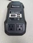 Vector 500 Watt Power Inverter, Dual Two Usb Charging Ports. Fixed Price $35.00.