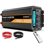 Sudokeji 2500W Power Inverter 12V Dc To Ac 110V/120V (peak) 5000W Converter 3.... Fixed Price $217.21.