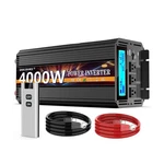 4000 Watt Power Inverter 12V Dc To 110V 120V Converter For Family Rv Off Grid.... Fixed Price $272.72.