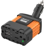 Ampeak 100W Car Power Inverter 4.8A Dual Usb Ports Ac Outlet 11 Safe. Fixed Price $26.49.