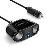 Bestek 4 In Cigarette Lighter SPLITTER-150W 150W(PD30), BLACK-1. Fixed Price $36.59.