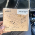 Geargo Modified Sine Wave Inverter DX-GAX400W 12V To 110V Dual Usb Ports. Fixed Price $40.00.