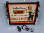 Stanley Quality Tools Led Display Lighted Sign Lightbox Wall Hanging. Fixed Price $125.00.