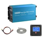 Pure Sine Wave Power Inverter 1000W DC12V To Ac 110V With Dual Sockets And Us.... Fixed Price $101.55.
