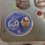 Model 12110 Gto Enterprises Power Converter.. Fixed Price $12.00.