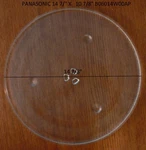 15" Panasonic # F06014W00AP Gently Used Microwave Turntable Tray/plate Clean. Fixed Price $59.99.