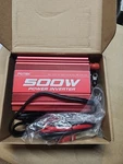 Potek 500W Car Power Inverter Dc 12V To Ac 110V With Outlets 2A Usb Port. Fixed Price $37.00.