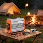 2000W Pure Sine Wave Inverter Charger Peak 4000W Dc 12V To Ac 120V Lcd Display. Fixed Price $129.99.