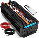 2500W Power Inverter 12V Dc To Ac 110V/120V (peak) 5000W Converter 3 Sockets Car. Fixed Price $251.99.