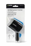Car Power Cube 120 Watt Inverter With Usb Charger Sima. Fixed Price $6.99.