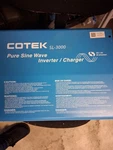 Cotek SL-3000 Pure Sine Wave Inverter/charger. Fixed Price $950.00.