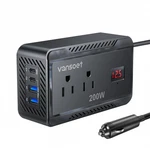 Vansoet Car Power Inverter Dc 12V To 110V 200W-PD30BK, Black. Fixed Price $68.21.
