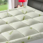 Premium Viscose Made From Bamboo California King Size Mattress Topper Back Pain. Fixed Price $83.85.