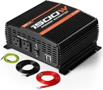 Potek 1500W Power Car Inverter Dual Ac Outlets 12V Dc To 110 MA1500-11. Fixed Price $78.88.